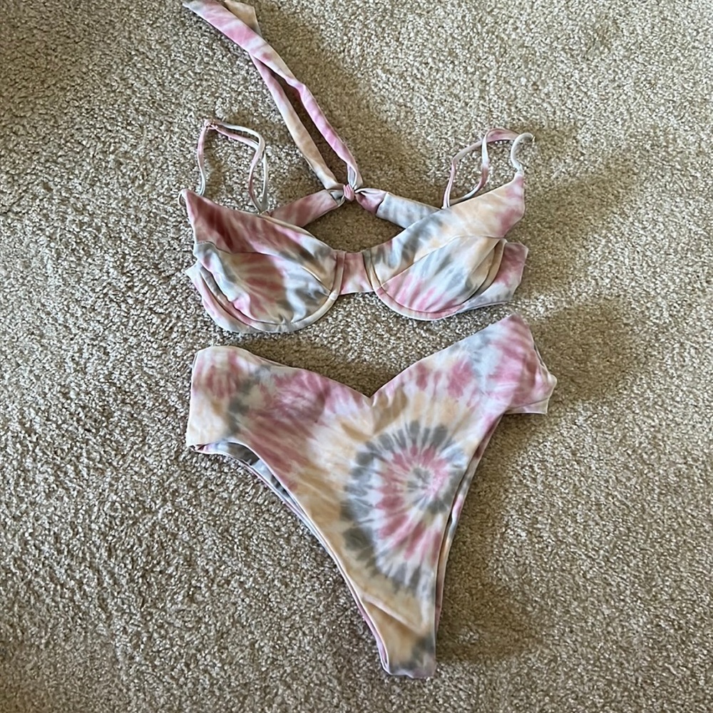 Skate Tie Dye Swimsuit